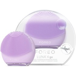 FOREO LUNA 4 go Facial Cleansing Brush and Firming Face Massager Premium Lavender