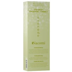 Nacomiset Face Care Avocado Cream 40ml, Face Mask 40ml, Eye Cream 15ml