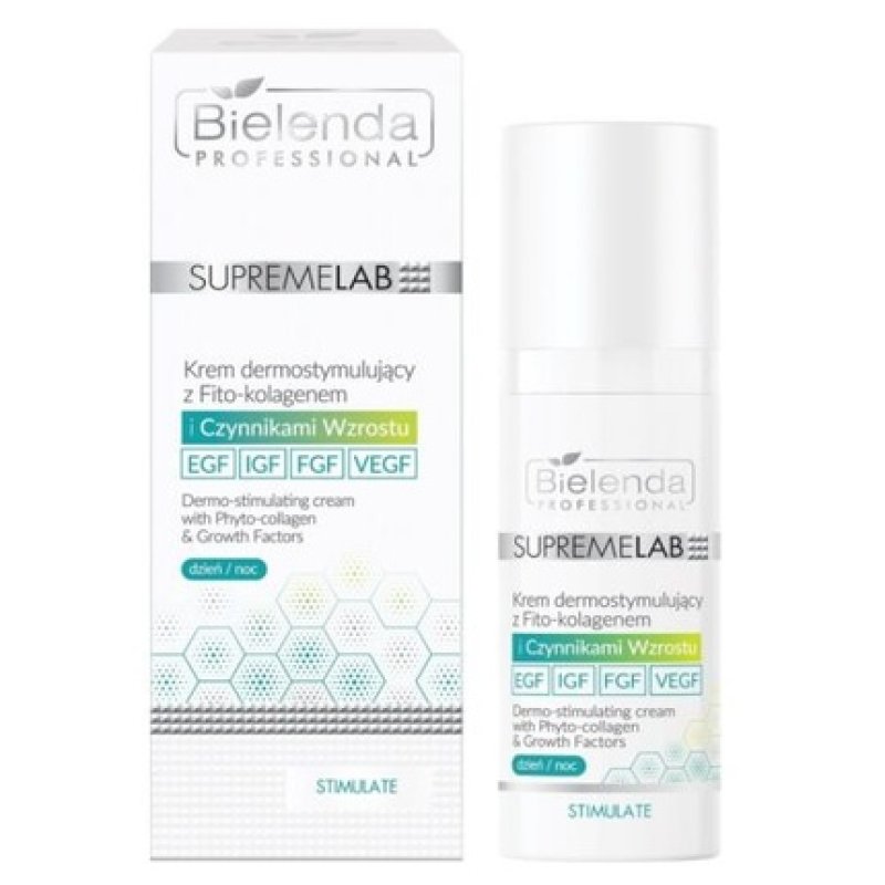 SupremeLab Stimulate Dermostimulating Cream with Phyto-Collagen and Active Ingredients