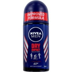 Nivea Men Deodorant Roller Dry Impact 50 Ml