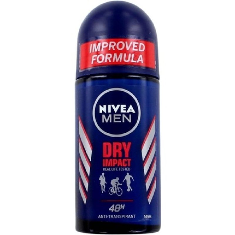Nivea Men Deodorant Roller Dry Impact 50 Ml