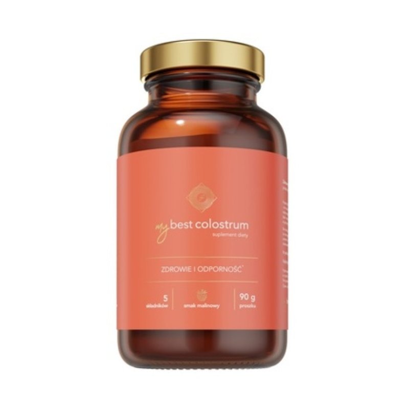 My Best Pharm Mybest Colostrum For Children And Adults Dietary Supplement Raspberry 90g