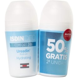 ISDIN Ureadin Deo Comfort 24H Roll On Deodorant 50ml Pack of 2 - 100ml
