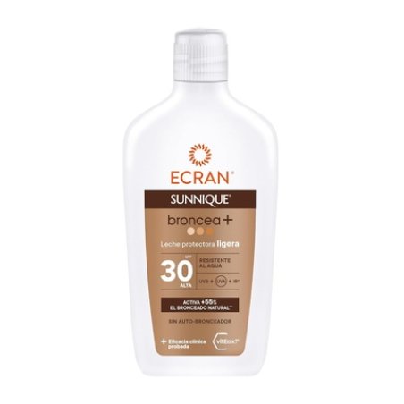 Ecran Sunnique Broncea Protective Milk SPF30 370ml