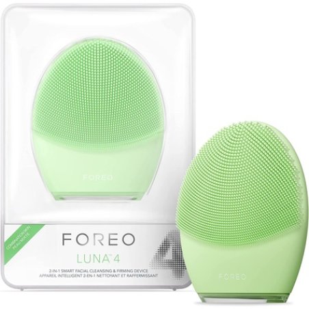 FOREO LUNA 4 Facial Cleansing Brush Firming Face Massager Anti Aging Enhances Absorption of Skin Care Products