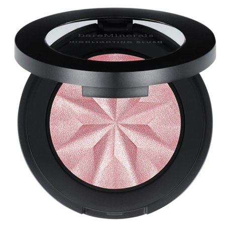 bareMinerals Gen Nude Highlighting Blush 2-in-1 Blush Highlighter Hybrid Silky Blendable Makeup All-Day Wear Talc