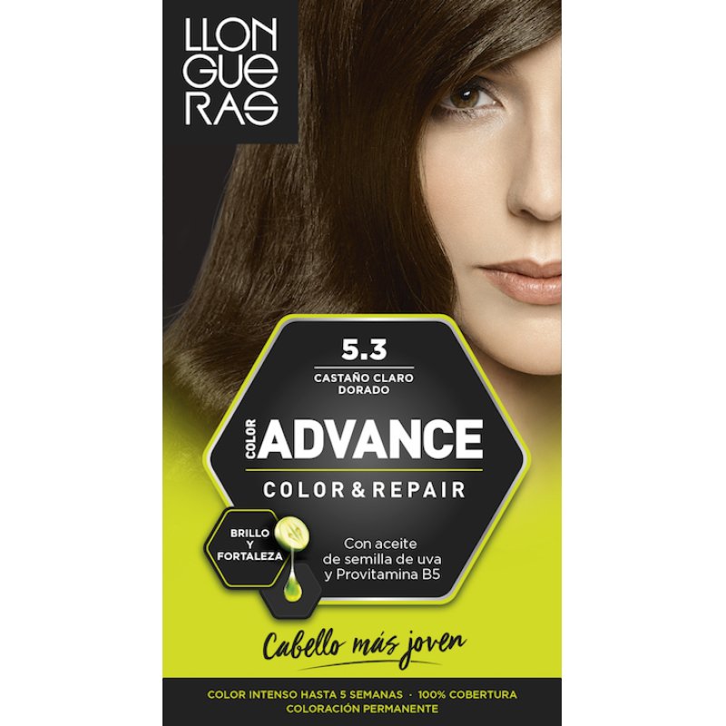 LLONGUERAS Color Advance Hair Colour 5.3 Clear Gold Brown
