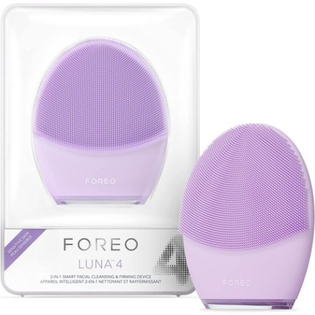 FOREO Luna 4 Facial Cleansing Brush Firming Face Massager Anti Aging Enhances Absorption of Skin Care Products Simple