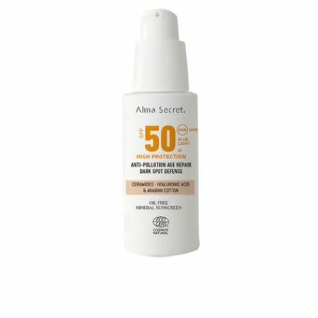 Face Sunscreen 50 Natural Face Sunscreen SPF 50 Vegan Face ECOCERT COSMOS NATURAL 50ml