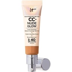 CC Nude Glow Lightweight Foundation and Glow Serum with SPF40 Tan