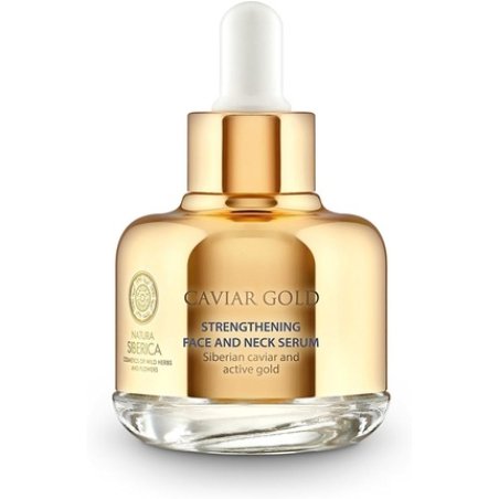 Natura Siberica Caviar Gold Strengthening Face and Neck Serum 30ml