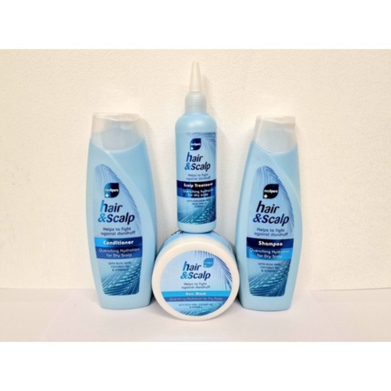 Medipure Anti-Dandruff Hair and Scalp Shampoo Conditioner Treatment Mask Set