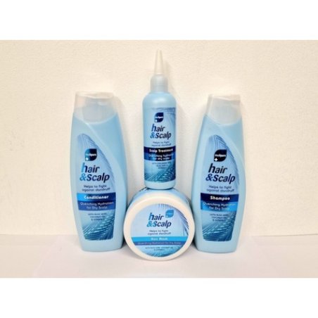 Medipure Anti-Dandruff Hair and Scalp Shampoo Conditioner Treatment Mask Set
