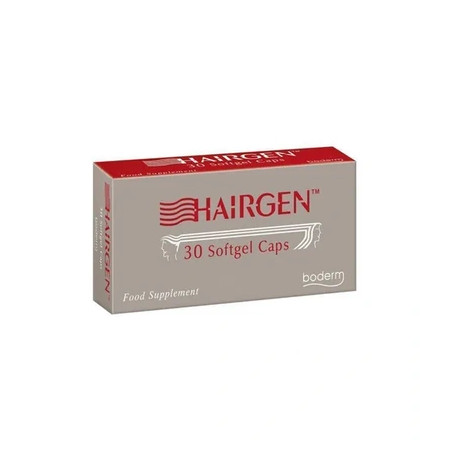 Logofarma Spa Hairgen Softgel Supplement For Hair Loss 30 Capsules