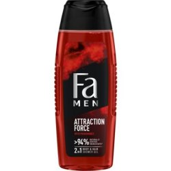 Fa Fa Men 2-In-1 Shower Gel Attraction Force With Pheromones And Seductive Fragrance - 250 Ml