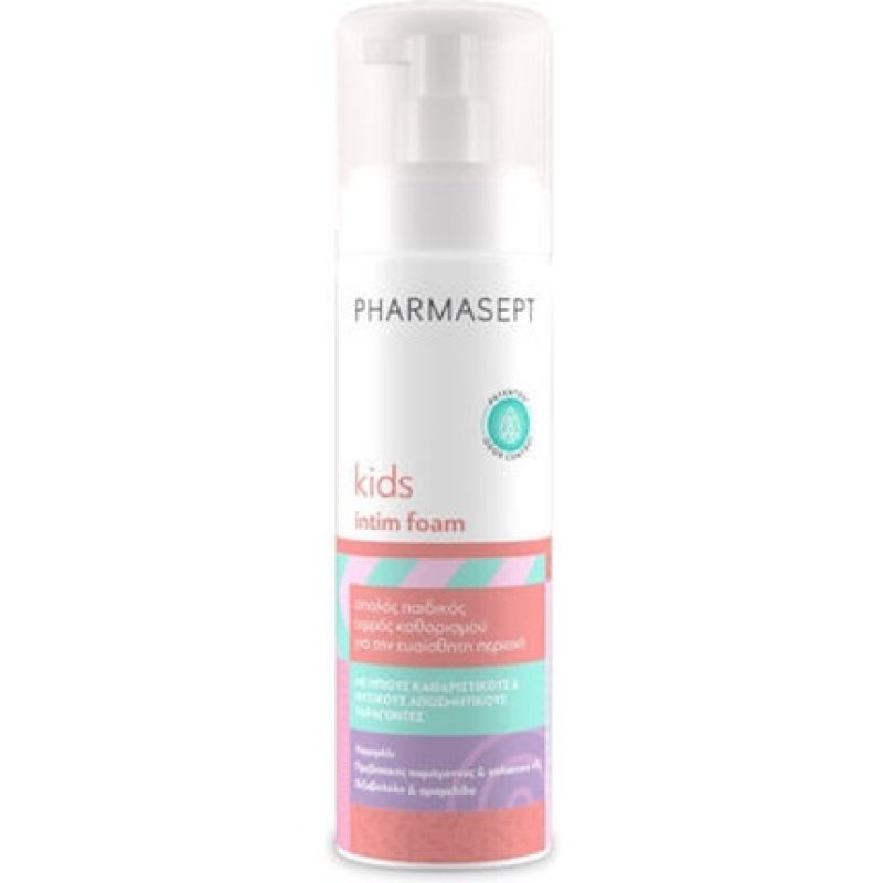 Pharmasept Kids Intim Foam - Gentle Cleansing Foam For Sensitive Areas, 200ml