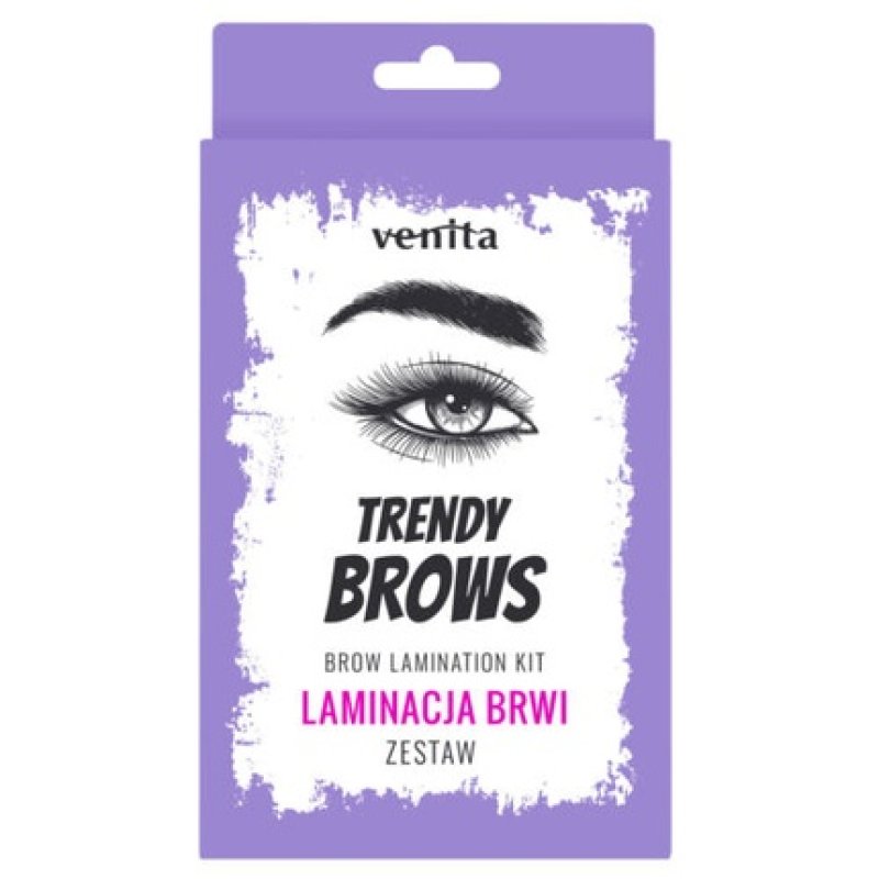 Venita Set Trends Eyebrow Lamination Brush Set 3pcs Glue