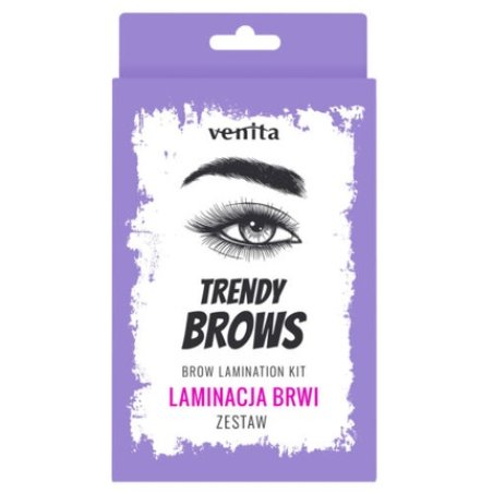 Venita Set Trends Eyebrow Lamination Brush Set 3pcs Glue