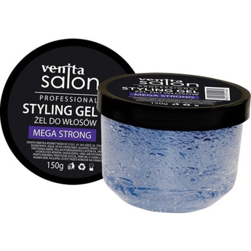 Venita_Salon Professional Styling Gel ?El Do W?Osi?1/2w Mega Strong 150g