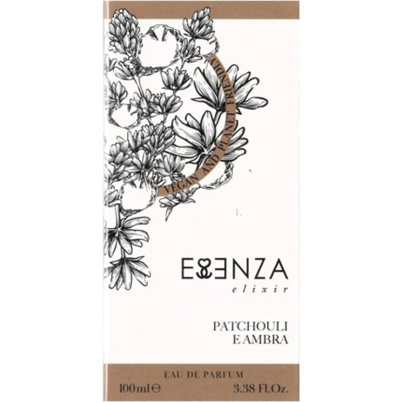 Essenza Elixir Patchouli and Amber Eau de Parfum 100ml Spray
