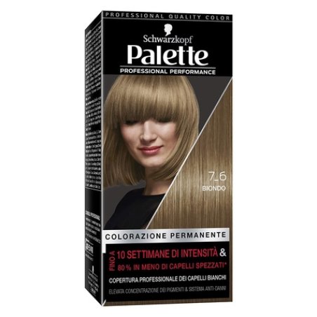 Palette Professional Performance Hair Color 7.6 Blonde 115ml