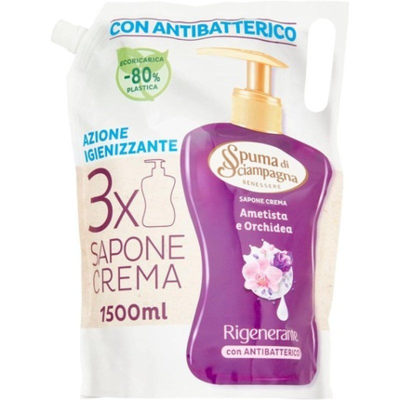 Ecoricarica Liquid Soap Amethyst and Orchid 1.5L