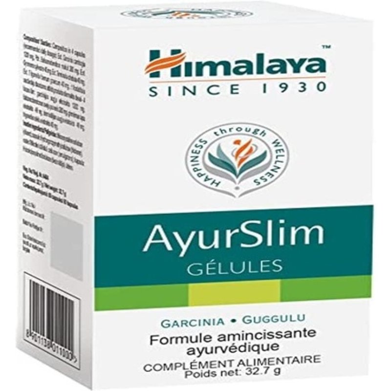 Himalaya AyurSlim All Natural Weight Management Support with Garcinia Cambogia 60 Capsules