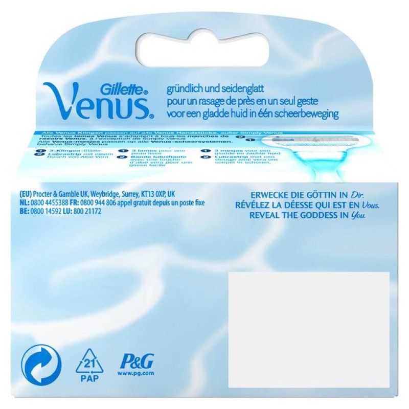 Gillette Venus Original razor blades 8 pc(s) Women
