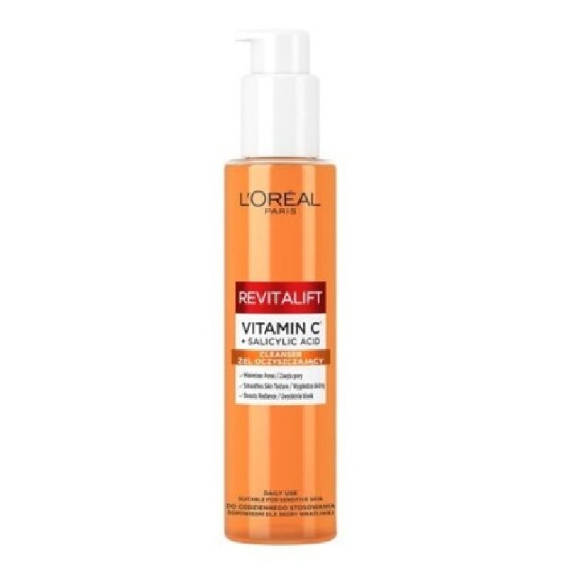 Revitalift Cleansing Gel for Face with Vitamin C and Salicylic Acid
