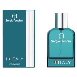 Sergio Tacchini I Love Italy EDT Men's Perfume 50ml with Gift Samples
