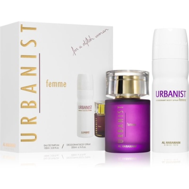 Al Haramain Urbanist Femme Combo Set - Perfume Sets for Women