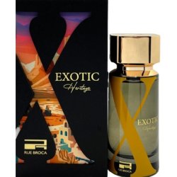 Rue Broca Exotic Heritage Eau de Parfum Spray for Men 3.4 oz 100 ml Brand New
