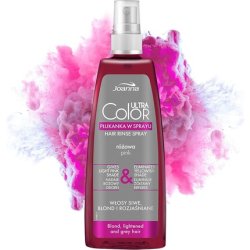 Joanna Ultra Color Pink Color Rinse Spray for Blonde and Light Hair 150ml