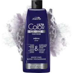 Joanna Ultra Color Silver Hair Rinse for Blonde and Light Hair Ashen Grey Shade 150ml