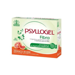 Nathura Psyllogel Fiber Giuliani 20 Sachets Orange Flavor