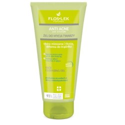 Flos-Lek Acne Solution Daily Cleansing Gel For Face - 200 Ml