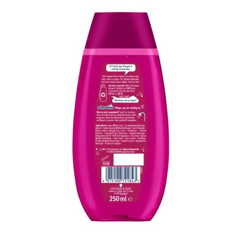 Schauma Kids Shampoo & Balsam Raspberry 250ml