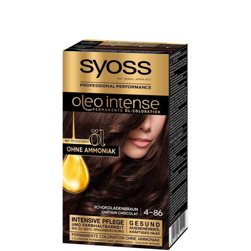 SYOSS Oleo Intense 4-86 couleur de cheveux Marron