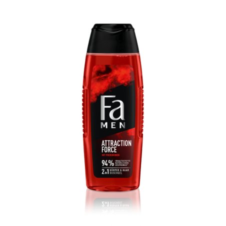 Fa Attraction Force 250 ml Shower gel Men Body & hair Bergamot, Lime