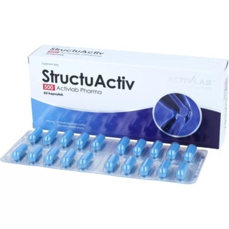 StructuActiv 500mg for Joints 60 Capsules