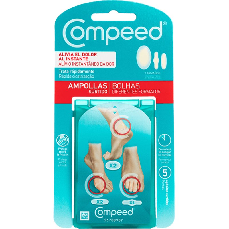 Compeed 3574661347585 adhesive bandage 2 x 6 cm 5 pc(s)