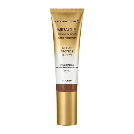Max Factor Miracle Second Skin Hydrating Foundation SPF20 30ml