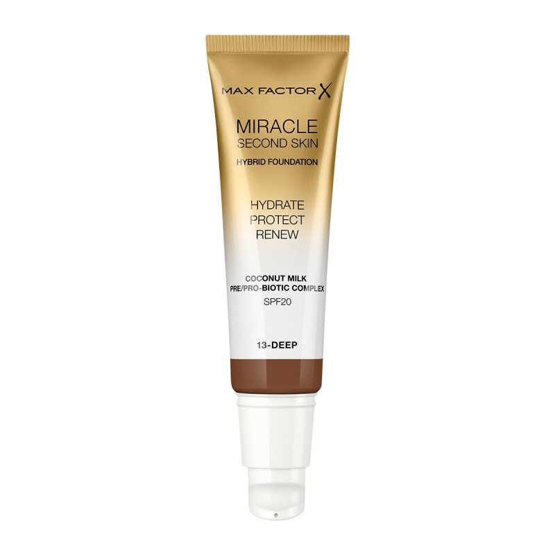 Max Factor Miracle Second Skin Hydrating Foundation SPF20 30ml