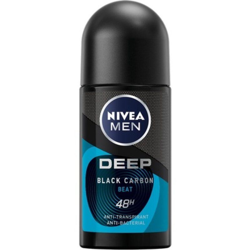 Nivea Men Deodorant Roller Deep Beat 50ml
