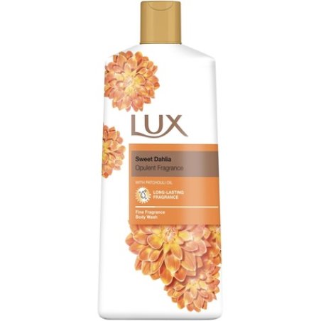 LUX Sweet Dahlia Body Wash with Patchouli Oil Gentle Soothing Shower Gel Nourishing Cleanser Aromatic Fragrance Bath