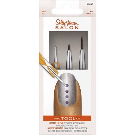 Sally Hansen Nail Salon Pro Tool Kit with Nail Art Tools 0.32oz