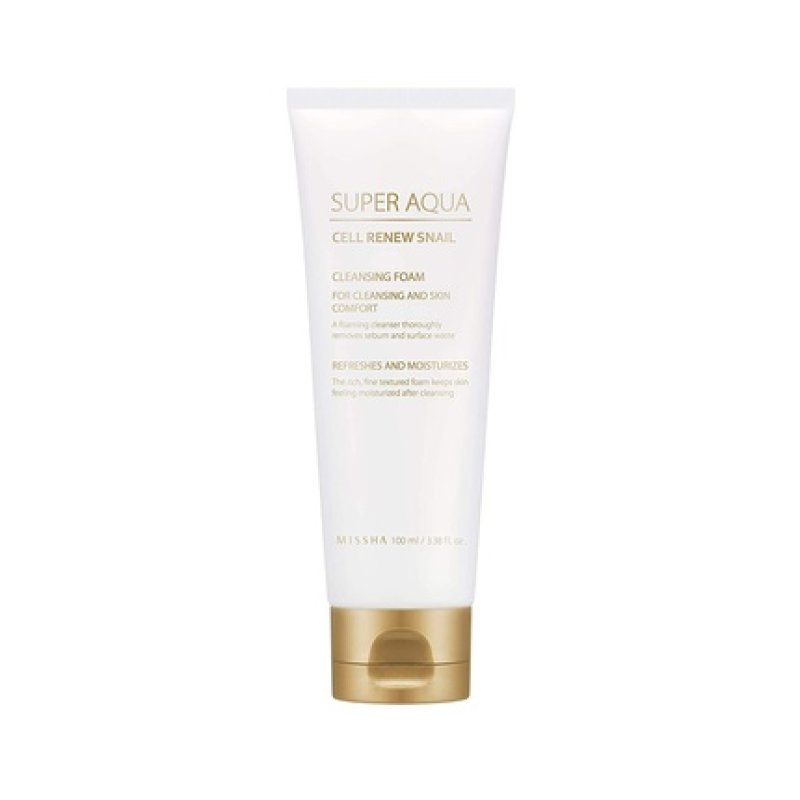 Super Aqua Cell Renew Snail Cleansing Foam