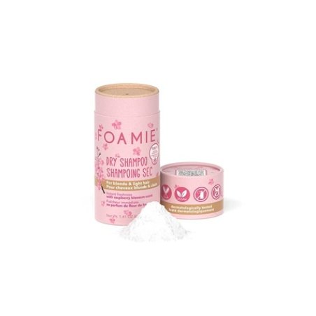 FOAMIE Berry Dry Shampoo for Blonde Hair - Softener-Free, pH-Balanced, Soap-Free, Sulfate-Free, or Paraben-Free Made in