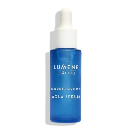 Lumene Nordic Hydra Arctic Dew Quenching Aqua Face Serum with Nordic Red Algae and Hyaluronic Acid 1 fl oz