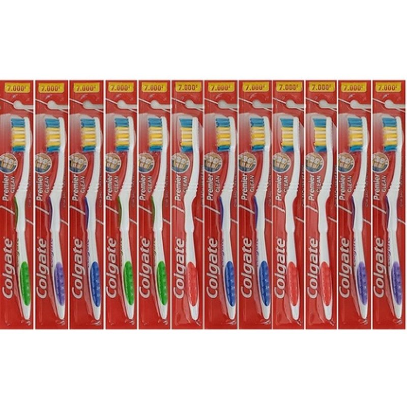 Colgate Premier Extra Clean Toothbrushes - Pack of 12